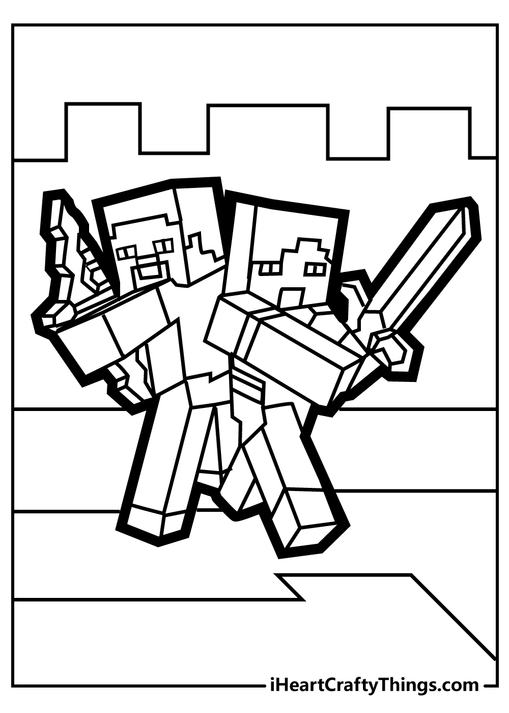 printable pictures minecraft