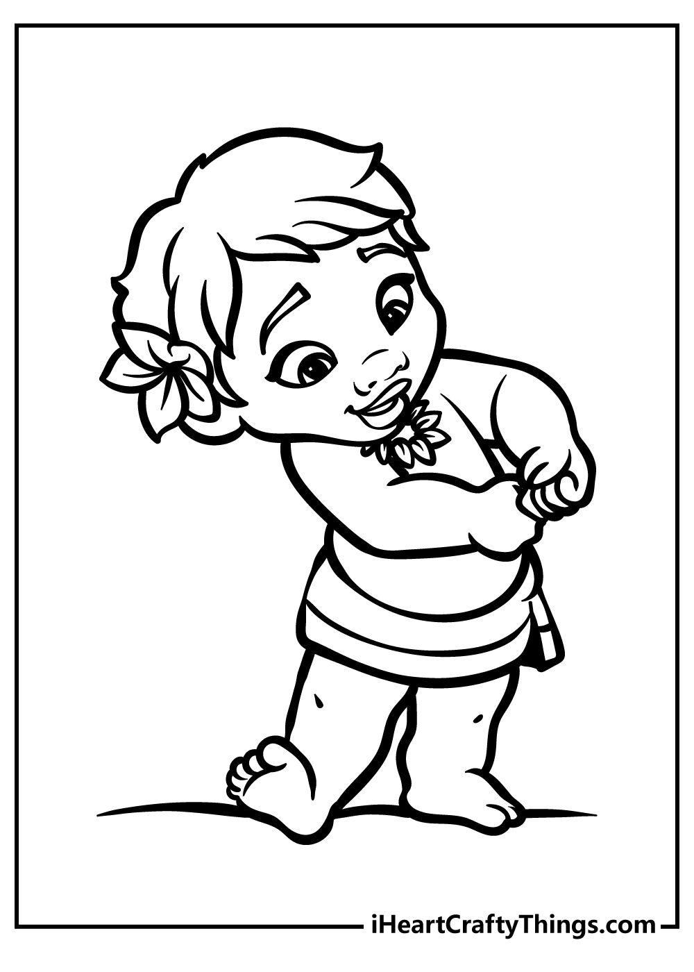 Moana Coloring Pages (100% Free Printables)