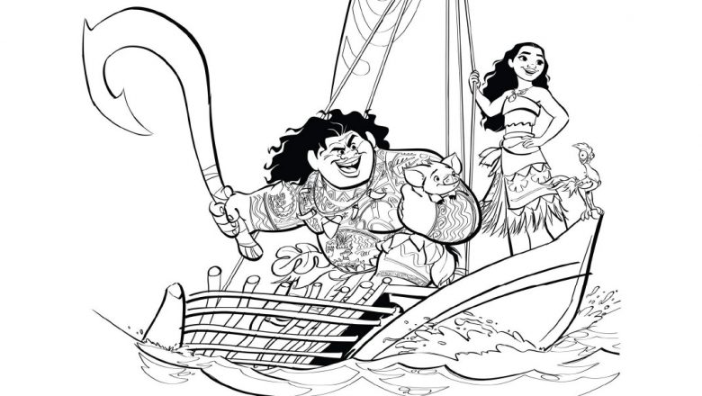 Youll Love These Printable Moana Coloring Pages - D23