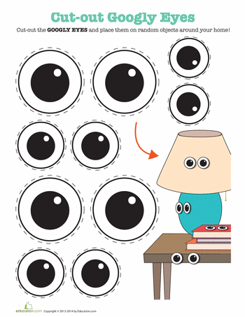 printable pictures of googly eyes