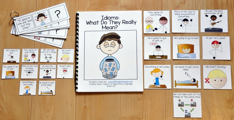 printable pictures of idioms