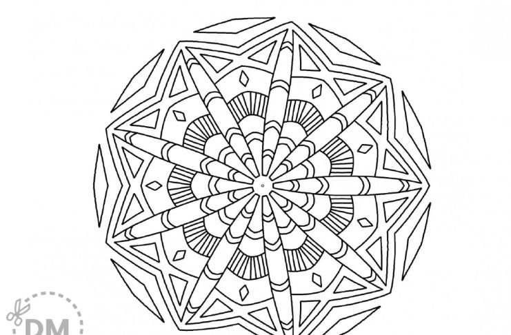 printable pictures of mandalas