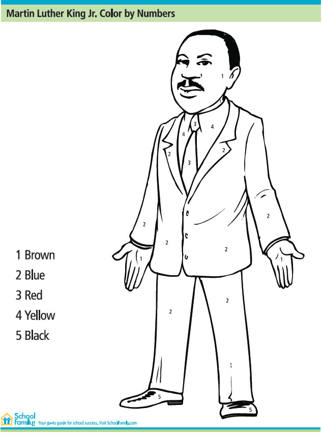 printable pictures of mlk jr