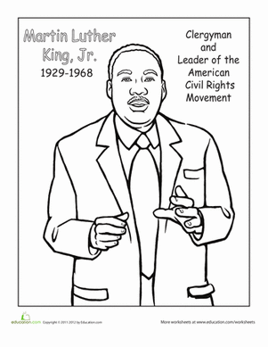 printable pictures of mlk jr