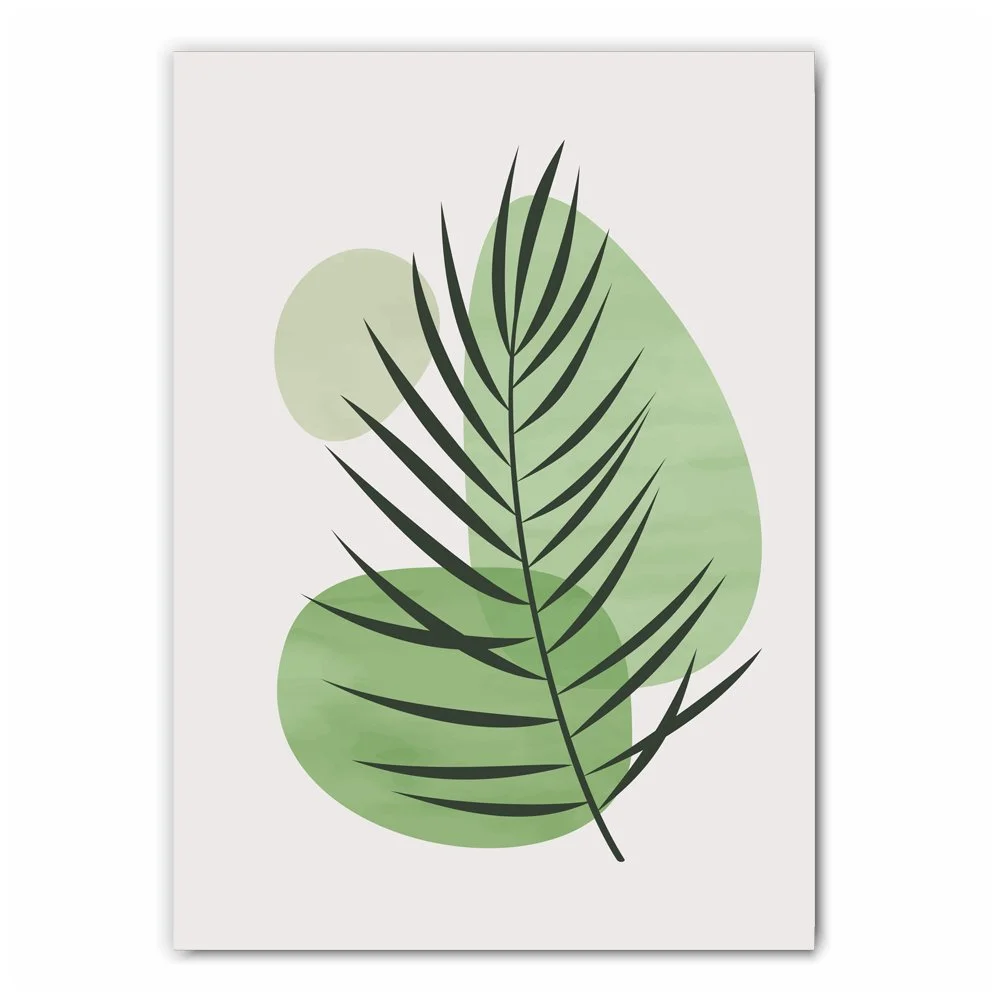 printable pictures of palm leaves