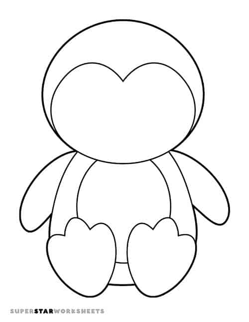 printable pictures of penguins