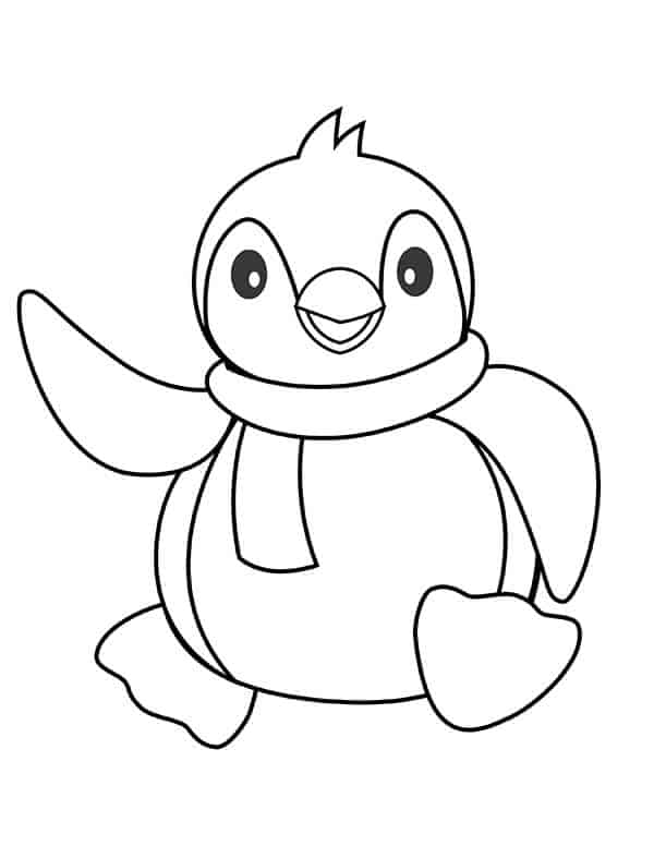 printable pictures of penguins