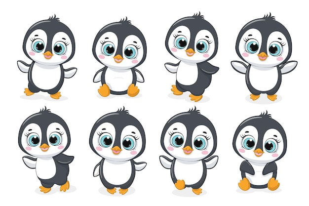 printable pictures of penguins