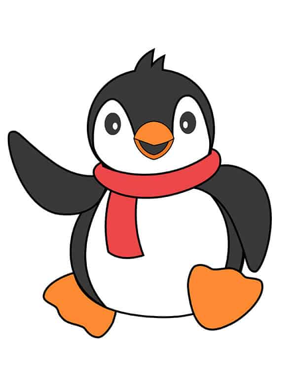 printable pictures of penguins