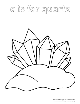 printable pictures of quartz