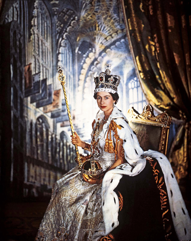 printable pictures of queen elizabeth 2nd