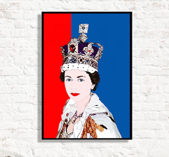 printable pictures of queen elizabeth 2nd