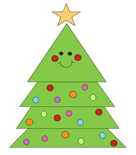 printable pictures of xmas trees