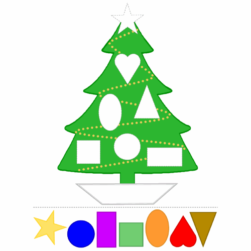 printable pictures of xmas trees