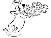 printable pictures of yogi bear
