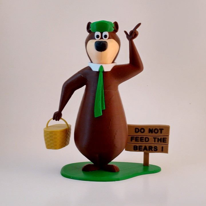 printable pictures of yogi bear