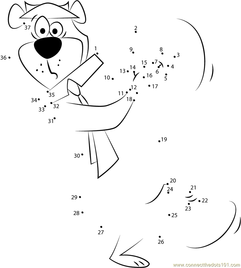 printable pictures of yogi bear