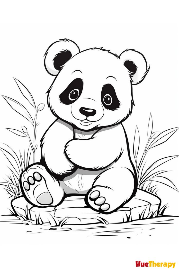 8 Free Printable Panda Coloring Pages for Kids
