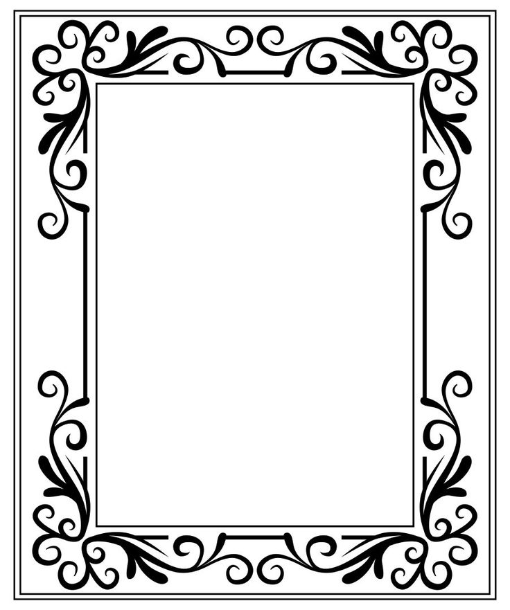 Picture Frame Template - 11 Free PDF Printables | Printablee