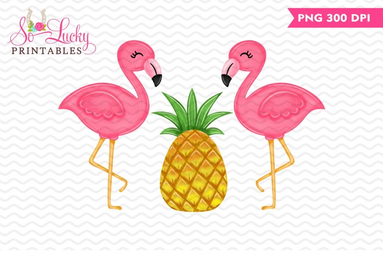 Pineapple fruit flat and outline design. Summer tropical fruits ...