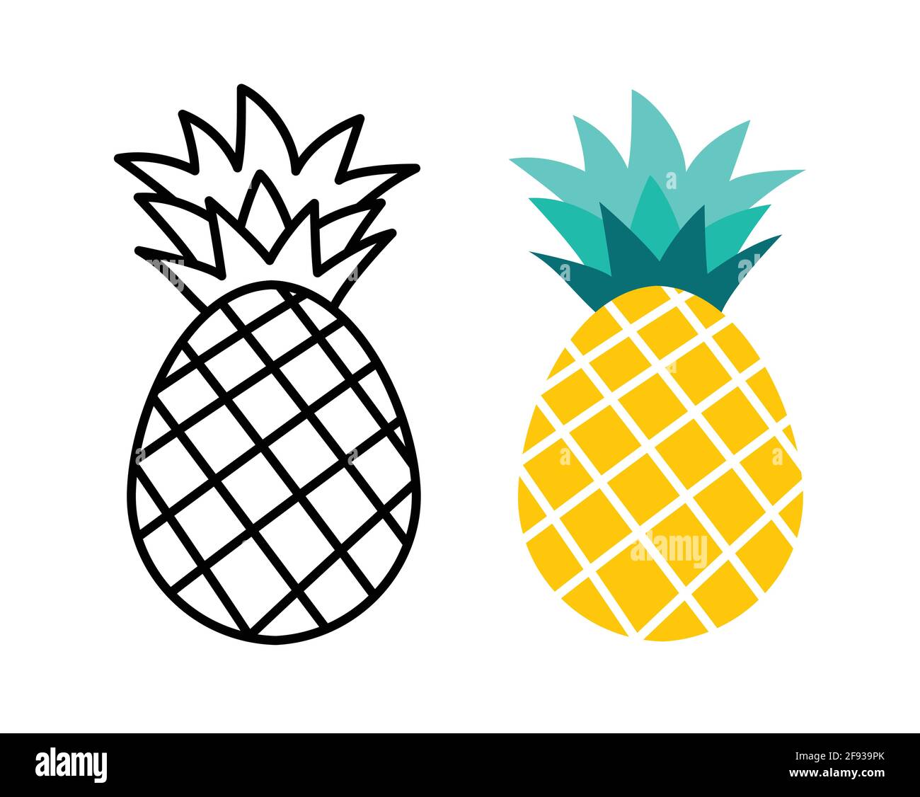 Love Pineapples Funny Summer I Just Really Like Pineapples Wood Print