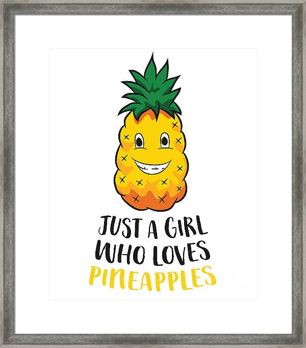 Happy Fathers Day Pineapple Design - Yellow Text | Art Board Print