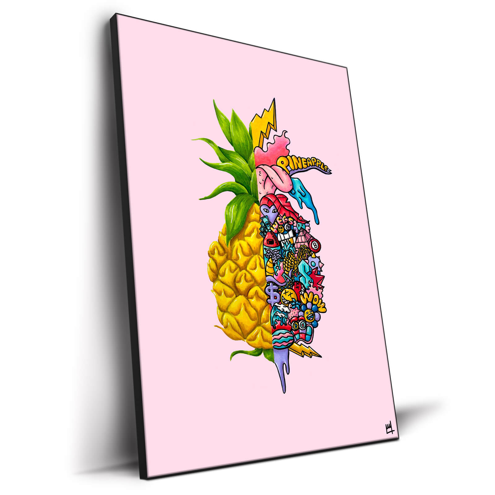 Free Pineapple Wall Art Printable - Savlabot