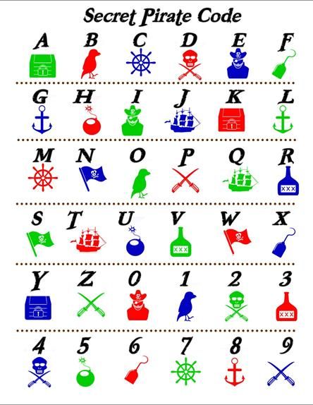 printable pirate party scavenger hunt