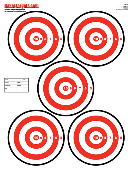 FREE Targets for Load Development, Training, and Fun Shooting ...