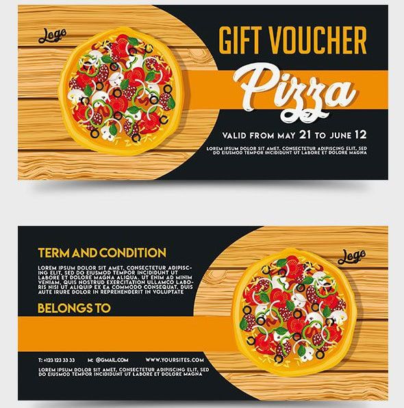 printable pizza gift cards
