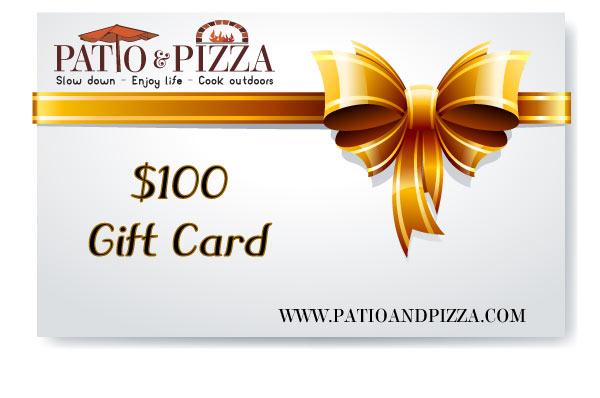 Patio &  Pizza Outdoor Furnishings Gift Card