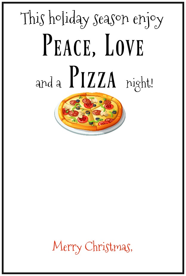 printable pizza gift cards
