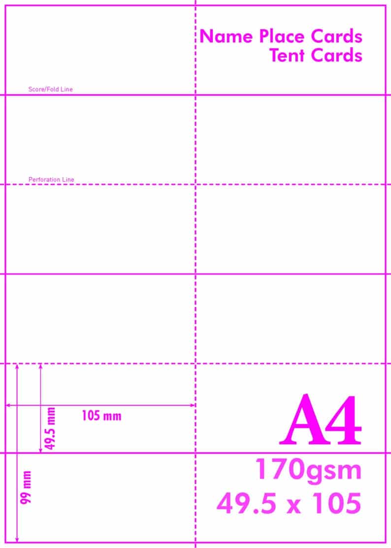 printable place card stationery