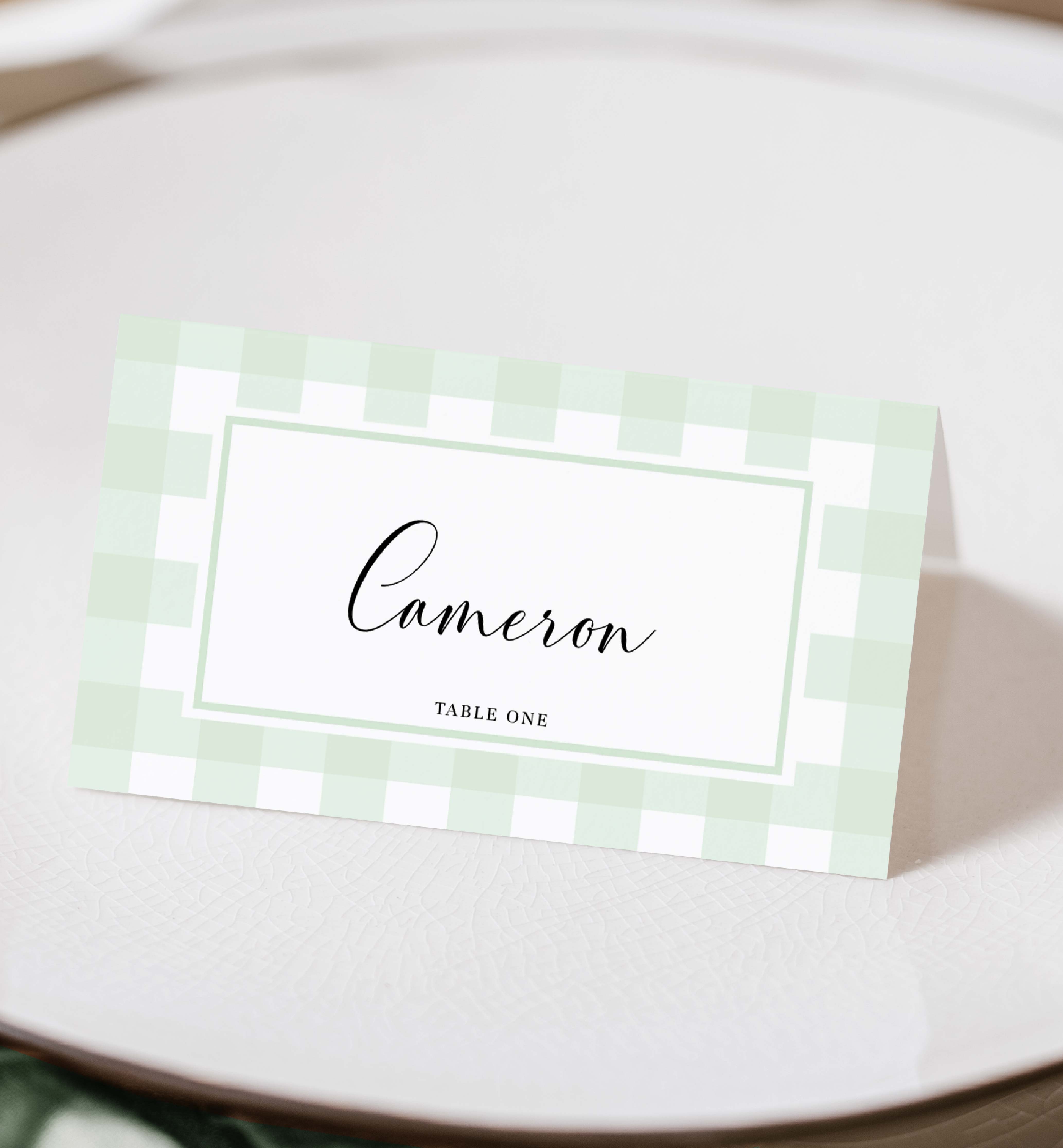 printable place card stationery