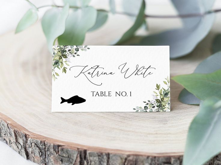 printable place card stationery
