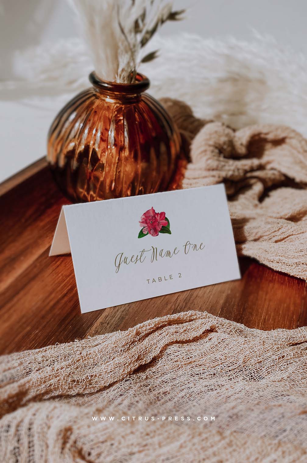 printable place cards for wedding reception