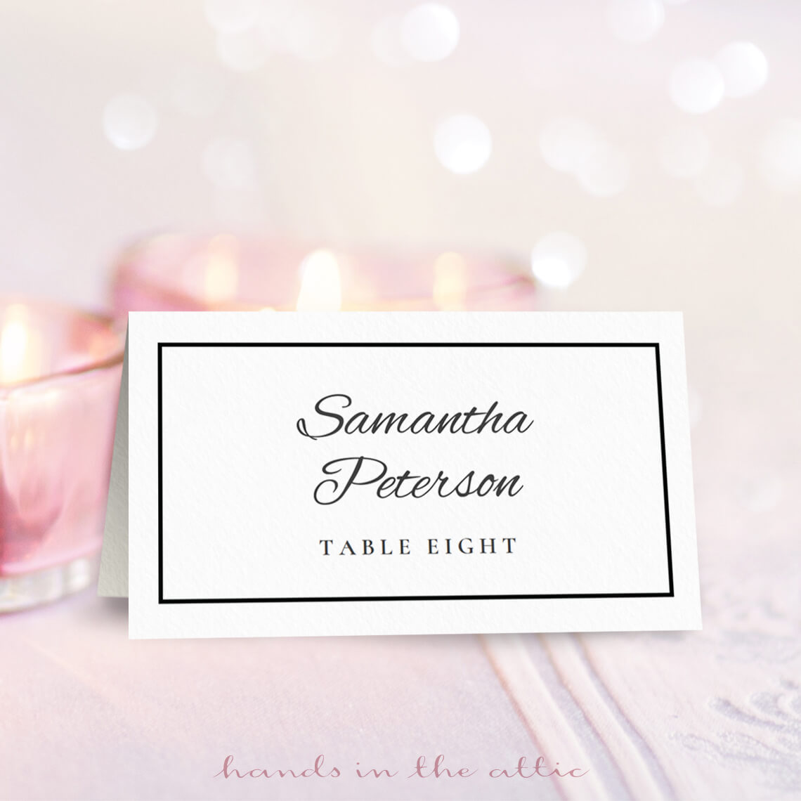printable place cards for wedding reception