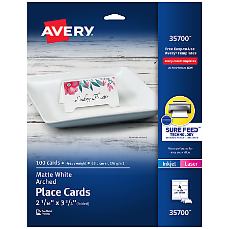 printable place cards office depot