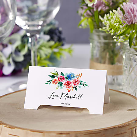 printable place cards office depot