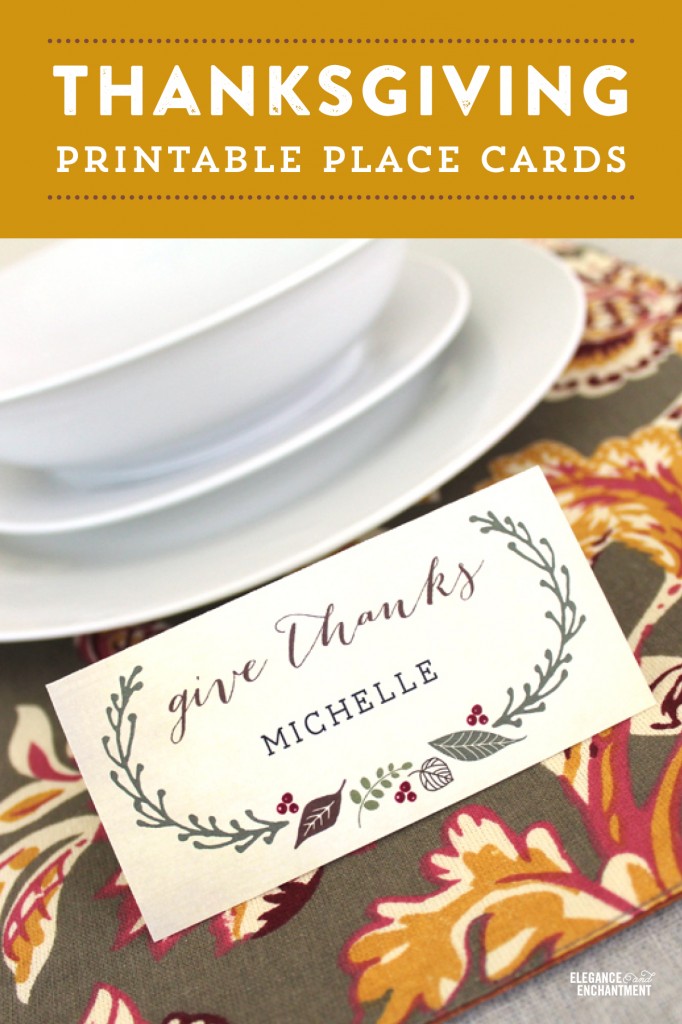 printable place name cards