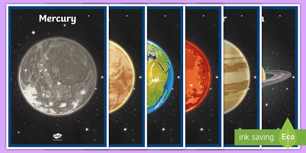 printable planet posters