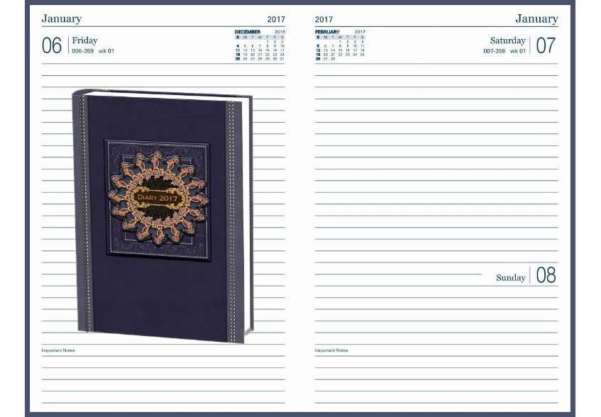 Royal N - 303 - Diary / Planner 2018 | Vivid Print India - Get ...