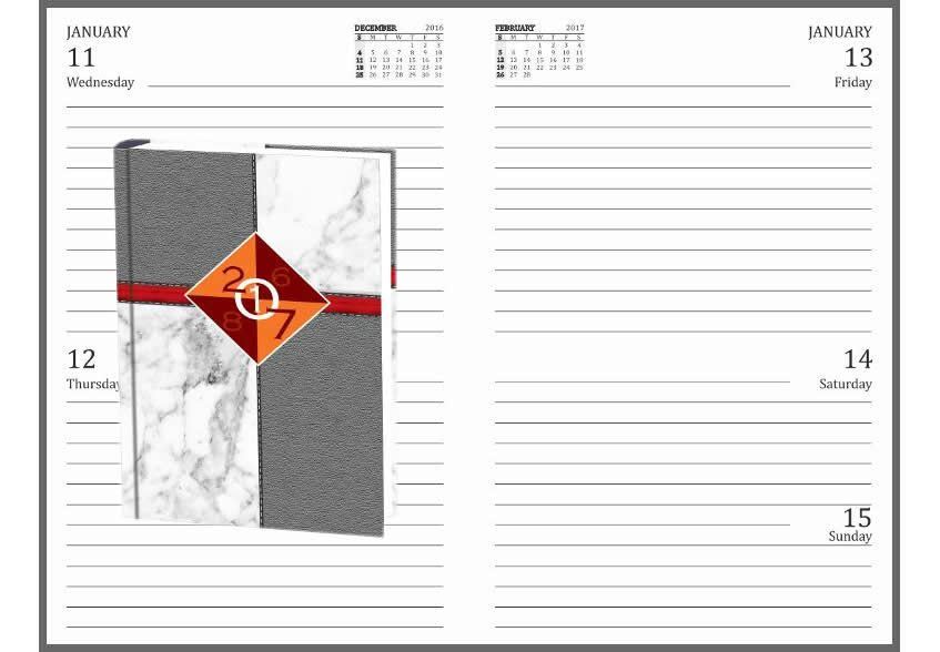 Classic N - 306 - Diary / Planner 2018 | Vivid Print India - Get ...