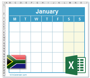 printable planner 2018 south africa