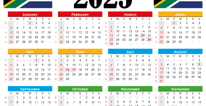 printable planner 2018 south africa