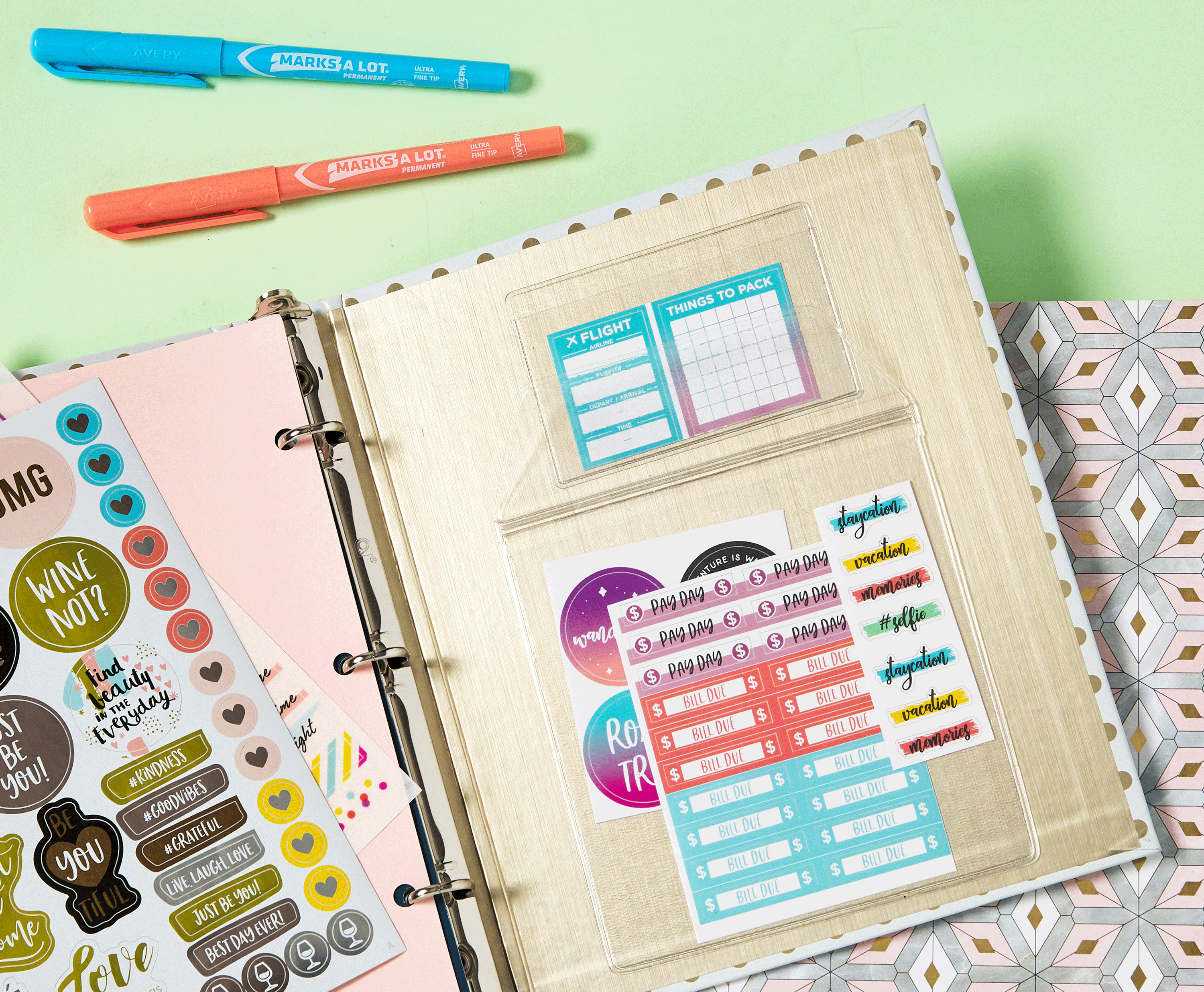 Shop Planner Accessories | Tabs, Stickers, Highlighters &  More ...