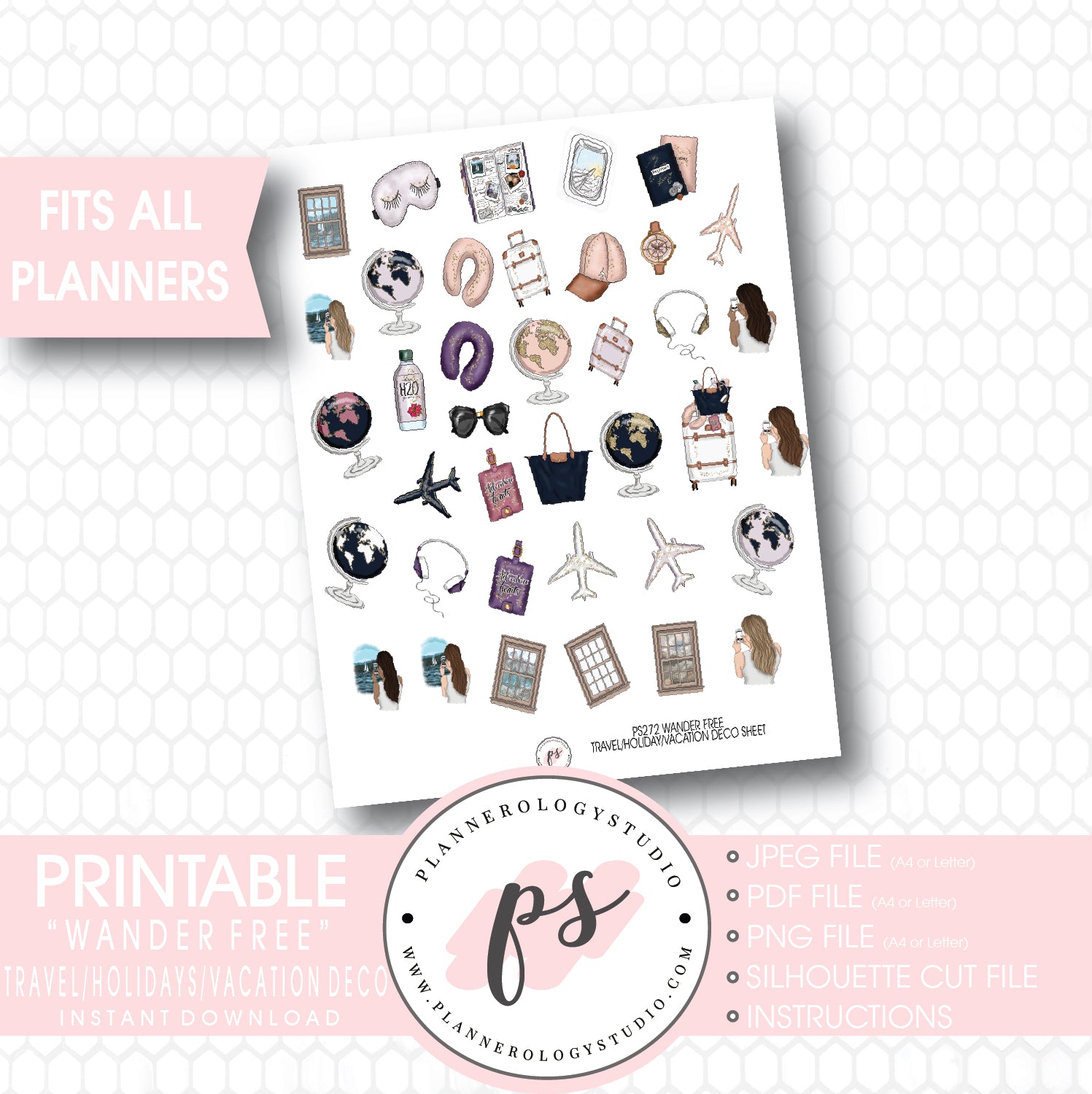 Printable Q4 2024 Quarterly Planner - Customizable Image
