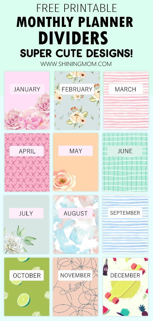 Free Printable Binder Covers / Dividers | 30+ Best Templates for You!