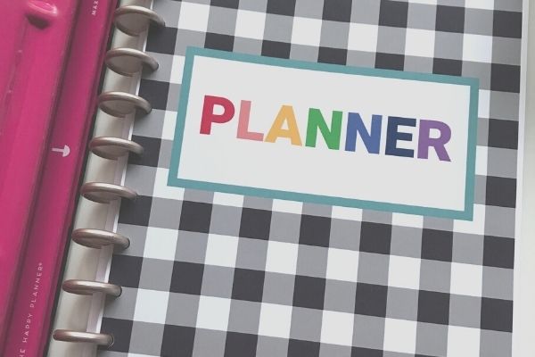 Free Printable Binder Cover - Full-Size Planner Cover - Organizing ...
