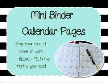 Jessica Marie Design Blog: DIY: Mini Binder Printable Dividers